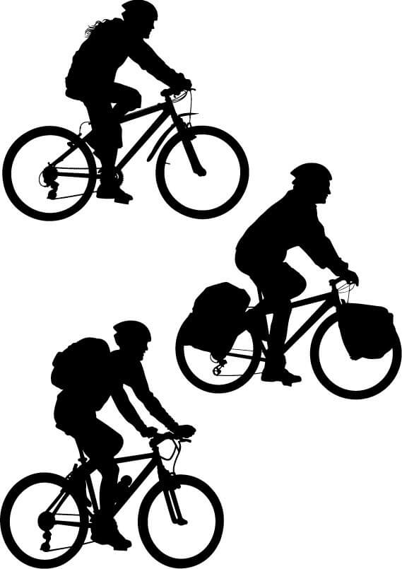 i bike to work