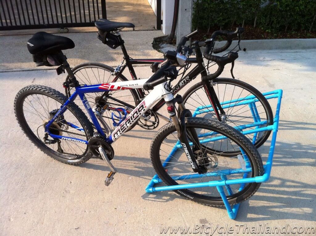 How to Make a PVC Bike Rack Bicycle Thailand